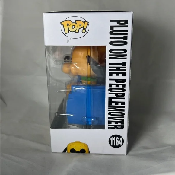 Funko Pop Walt Disney 50th Anniversary Pluto in People Mover #1164 - Picture 2 of 6